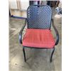 Image 4 : PATIO TABLE WITH 4 ARM CHAIRS