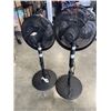 Image 3 : 2 BLACK FLOOR FANS COMFORTMATE