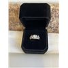 Image 1 : NEW PLATINUM PLATED 1.0CT SIMULATED DIAMOND (CZ) MANS RINGS, RESIZEABLE