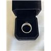 Image 4 : NEW PLATINUM PLATED 1.0CT SIMULATED DIAMOND (CZ) MANS RINGS, RESIZEABLE