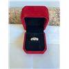 Image 2 : 2.00 CT TW GRA CERTIFIED ROUND BRILLIANT CUT MOISSANITE STONE VVS CHAMPAGNE COLOR WITH 1.00 CT IN CE