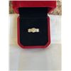 Image 3 : 2.00 CT TW GRA CERTIFIED ROUND BRILLIANT CUT MOISSANITE STONE VVS CHAMPAGNE COLOR WITH 1.00 CT IN CE