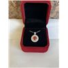 Image 2 : 1.00 CT GRA CERTIFIED ROUND BRILLIANT CUT MOISSANITE STONE VVS INTENSE RED COLOR WITH 50 ROUND BRILL