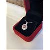 Image 3 : 1.00 CT GRA CERTIFIED ROUND BRILLIANT CUT MOISSANITE STONE VVS INTENSE RED COLOR WITH 50 ROUND BRILL