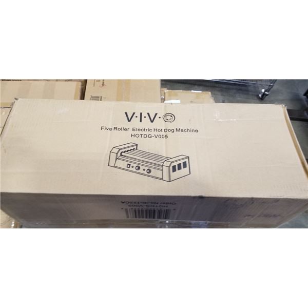 VIVO FIVE ROLLER ELECTRIC HOTDOG MAHCHINE
