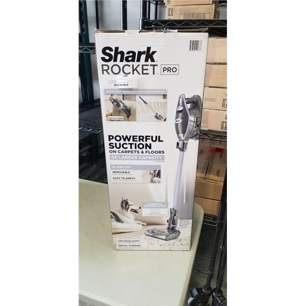 SHARK ROCKET PRO DLX CORDED STICK VACUUM - TESTED WORKING, RETAIL $279