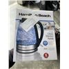 Image 3 : HAMILTON BEACH 1.7L ELECTRIC GLASS KETTLE - TESTED WORKING