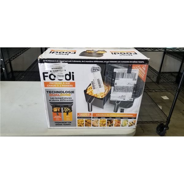 NINJA FOODI 6-IN-1 8QT DUALZONE AIR FRYER - TESTED WORKING, RETAIL $189