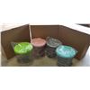 Image 1 : FOUR SETS OF 4 NEW ONE PINT CONTAINERS COMPATIBLE WITH NINJA CREAMI ICE CREAM MAKING MACHINE MSRP $1