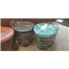 Image 3 : FOUR SETS OF 4 NEW ONE PINT CONTAINERS COMPATIBLE WITH NINJA CREAMI ICE CREAM MAKING MACHINE MSRP $1