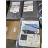 Image 2 : BOX OF OUTDOOR DECOR INCLUDING PRIVACY SCREEN AND NEW FENCE PRIVACY SCREEN