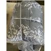 Image 2 : NEW QUEEN SIZE MICROFIBRE FOLIAGE 6PC COMFORTER SET