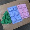 Image 7 : BOX OF NEW SILICONE BAKING MOLDS, GLITTER POINSETTIAS AND EASTER SETS