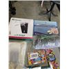 Image 2 : ASSORTED AMAZON ITEMS INCLUDING ADAMSON SCALE, SHOE INSOLES, LACES, FOOT MOISTURIZING MASKS ETC