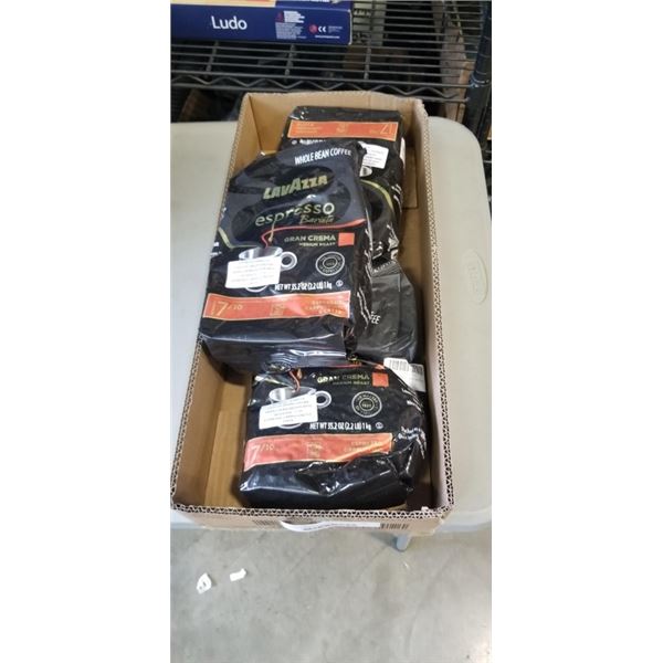 3 NEW BAGS OF LAVAZZA ESPRESSO GRAN CREMA MEDIUM ROAST