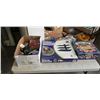 Image 1 : ASSORTED HOUSEHOLD AND DECOR, MUTI BOARD GAME AND MEDIA WALL MOUNT SHELVES