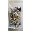 Image 3 : 2 BINS OF PIPE ATTACHMENTS AND BAGGIES