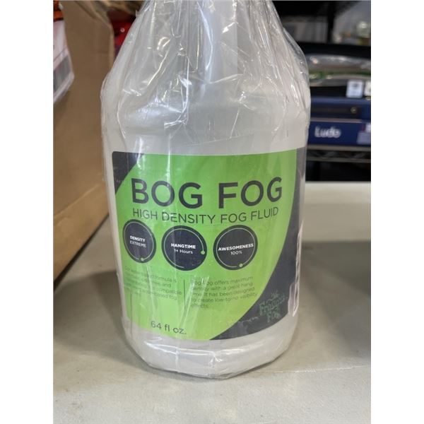 BOX OF 5 BOG FOG 64 FL OZ FOG MACHINE LIQUID