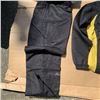 Image 2 : BOX OF 10 NEW FIRST STAR TRACKSUITS BLACK/GOLD WOMEN'S SIZE SMALL