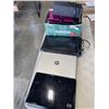 Image 1 : VARIOUS COMPUTER PARTS, FOR PARTS. INCLUDING 2 LAPTOPS, COMPUTER FANS, POWER SUPPLY