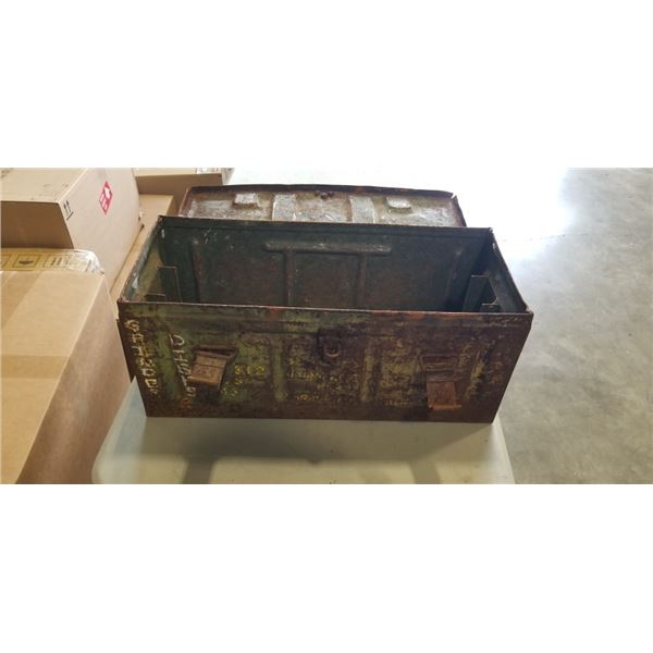ANTIQUE AMMO BOX