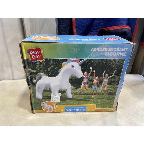 PLAY DAY UNICORN JUMBO SPRINKLER