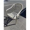 Image 2 : ROUND GLASS TOP PATIO TABLE AND 4 CHAIRS