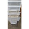 Image 2 : 8 DRAWER PLASTIC ROLLING ORGANIZER