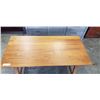 Image 2 : SOLID WOOD WALNUT FINISH DESK