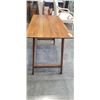 Image 3 : SOLID WOOD WALNUT FINISH DESK