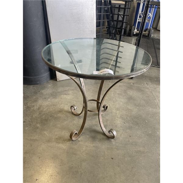 CAST IRON BISTRO TABLE