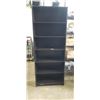 Image 1 : 6FT BLACK BOOKSHELF
