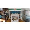Image 1 : ENCHANTED CHRISTMAS COTTAGE AND 27PC PROCELAIN VILLAGE SET