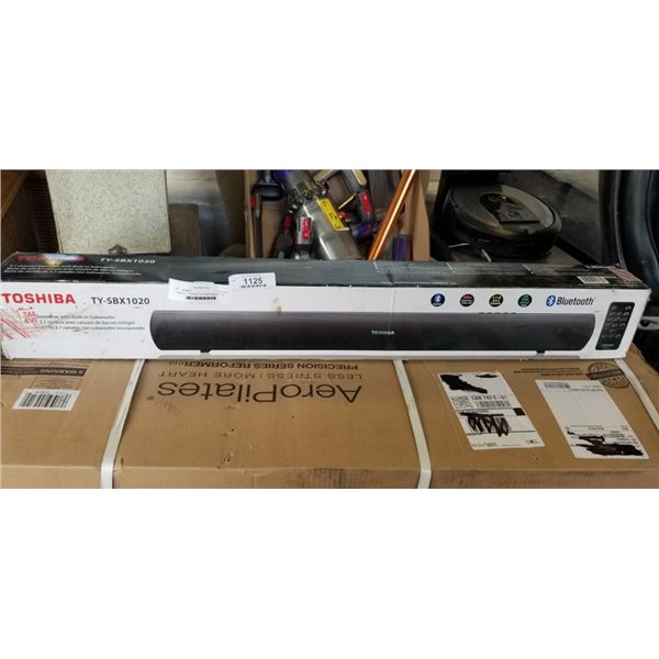 TOSHIBA 2.1 CHANNEL SOUNDBAR W/ BUILT IN SUB - TESTED WORKING