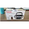 Image 1 : TOSHIBA PORTABLE CD BLUETOOTH BOOMBOX W/ AM/FM RADIO TUNER - TESTED WORKING
