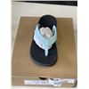 Image 1 : NEW OLUKAI OHANA SEA GLASS / BLACK   WOMENS SIZE 9