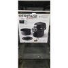 Image 2 : HERITAGE 6-IN-1 4.5QT INFRARED STEAM AIR FRYER - TESTED WORKING, RETAIL $299