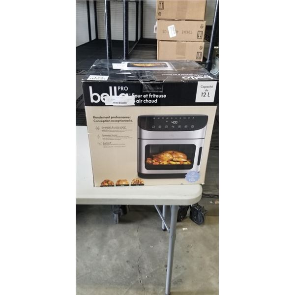 BELLA PRO 12.6QT DIGITAL AIR FYRER OVEN - TESTED WORKING, RETAIL $299