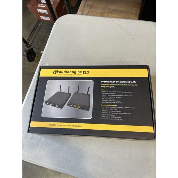 AS NEW PREMIUM 24 BIT WIRELESS DAC -D2 RECEIVER