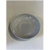 Image 1 : 10 NEW PASTA BOWLS /PLATES 30OZ LARGE GREY SERVING BOWLS