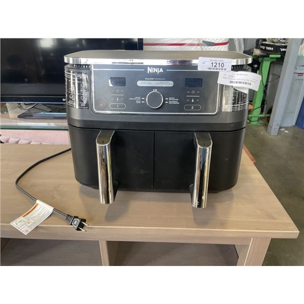 NINJA FOODI 4-IN-1 10QT DUALZONE AIR FRYER - TESTED WORKING, RETAIL $269