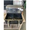 Image 2 : NINJA FOODI 4-IN-1 10QT DUALZONE AIR FRYER - TESTED WORKING, RETAIL $269