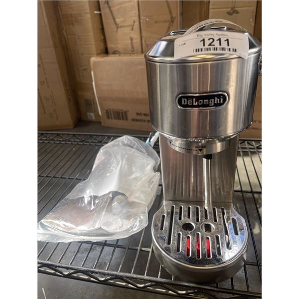 DE'LONGHI DEDICA DUO MANUAL ESPRESSO MACHINE - TESTED WORKING, RETAIL $349