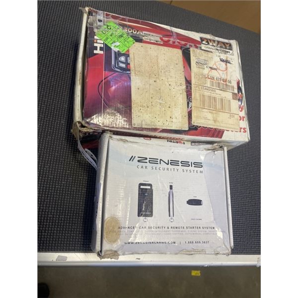 2 CAR SECURITY SYSTEMS