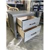 Image 2 : PAIR OF MAKO FURNITURE HUDSON 2 DRAWER NIGHT STANDS