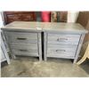 Image 5 : PAIR OF MAKO FURNITURE HUDSON 2 DRAWER NIGHT STANDS