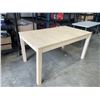 Image 2 : MAPLE FINISH MODERN DINING TABLE