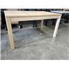 Image 3 : MAPLE FINISH MODERN DINING TABLE