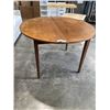 Image 1 : ROUND TEAK DINING TABLE