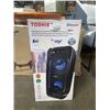 Image 1 : TOSHIBA TY-ASC65B WIRELESS BLUETOOTH PARTY SPEAKER W/ WIRELESS MIC - TESTED WORKING